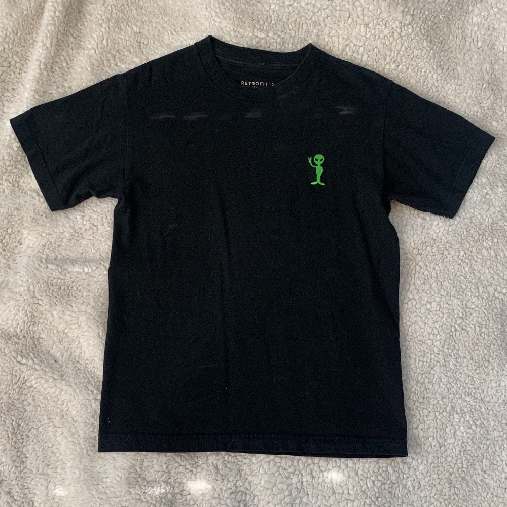 RETROFIT Black Alien Shirt